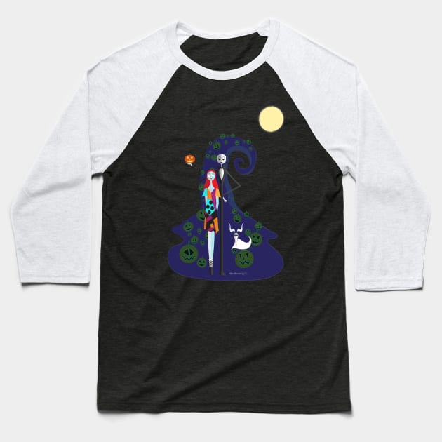 This is Halloween Baseball T-Shirt by amadeuxway